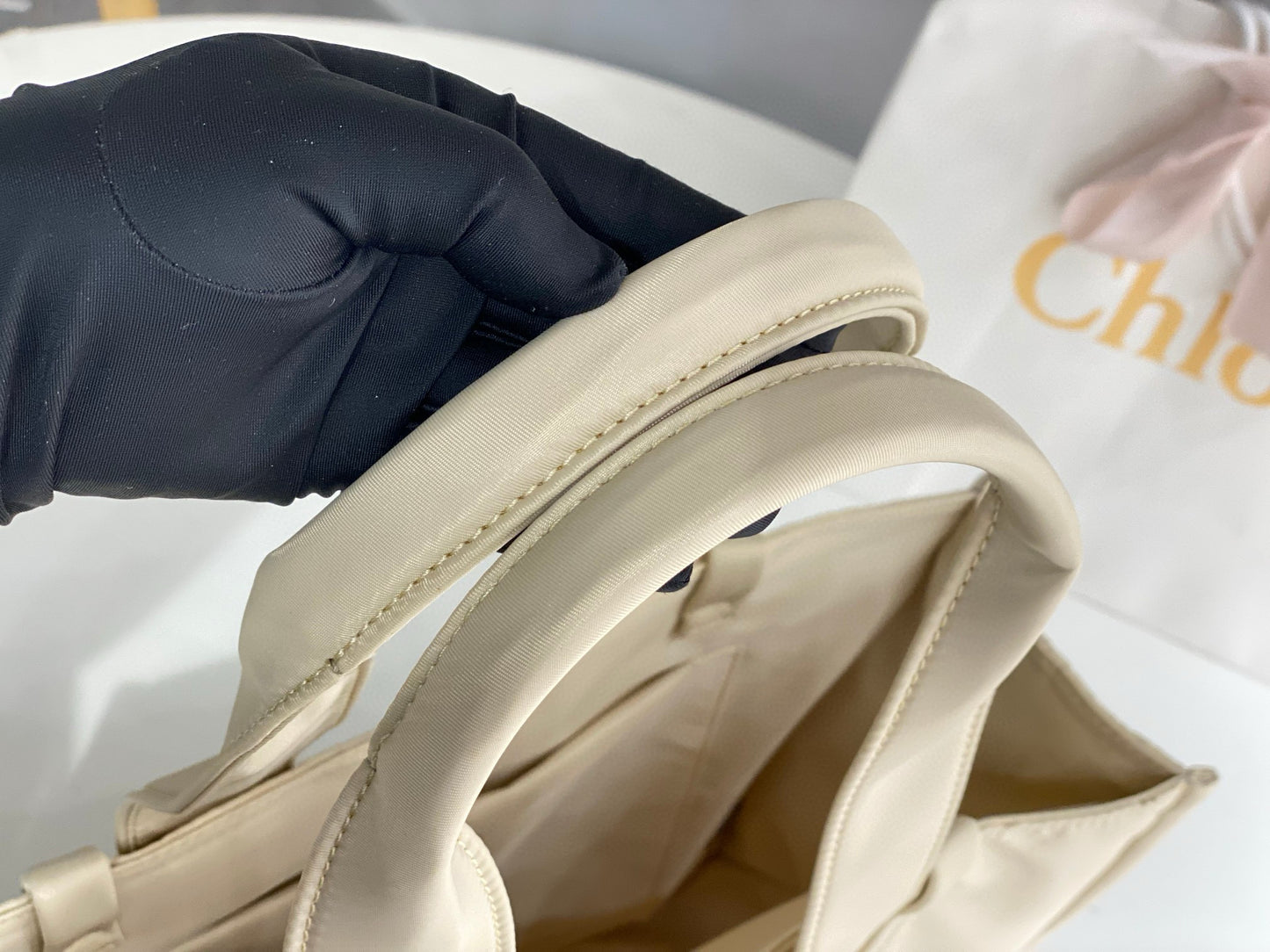 Chloe Woody Tote Bag