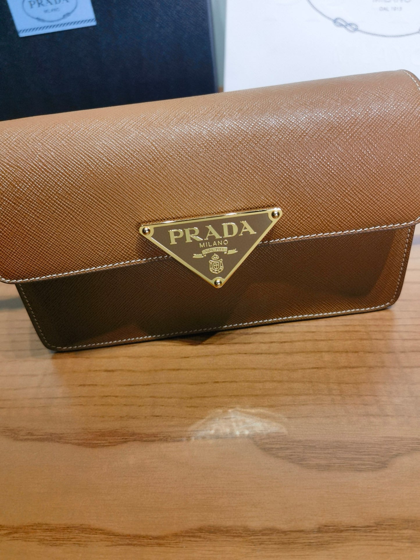 Prada Saffiano Cross Body Bag