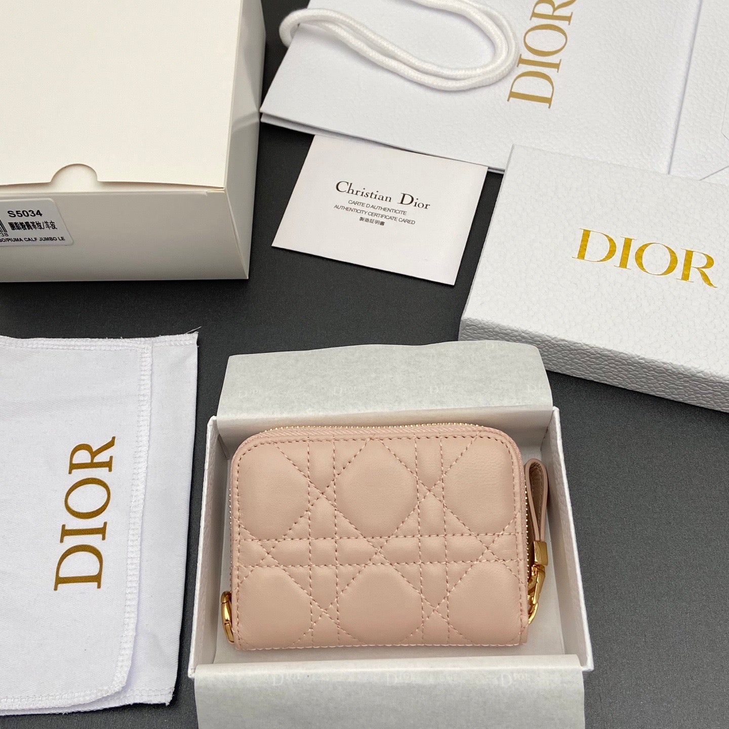 Dior Jolie Glycine Wallet