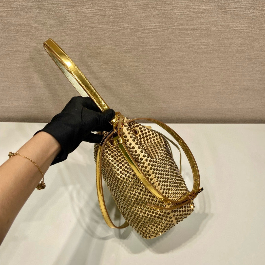 Prada Crystal Bucket Bag