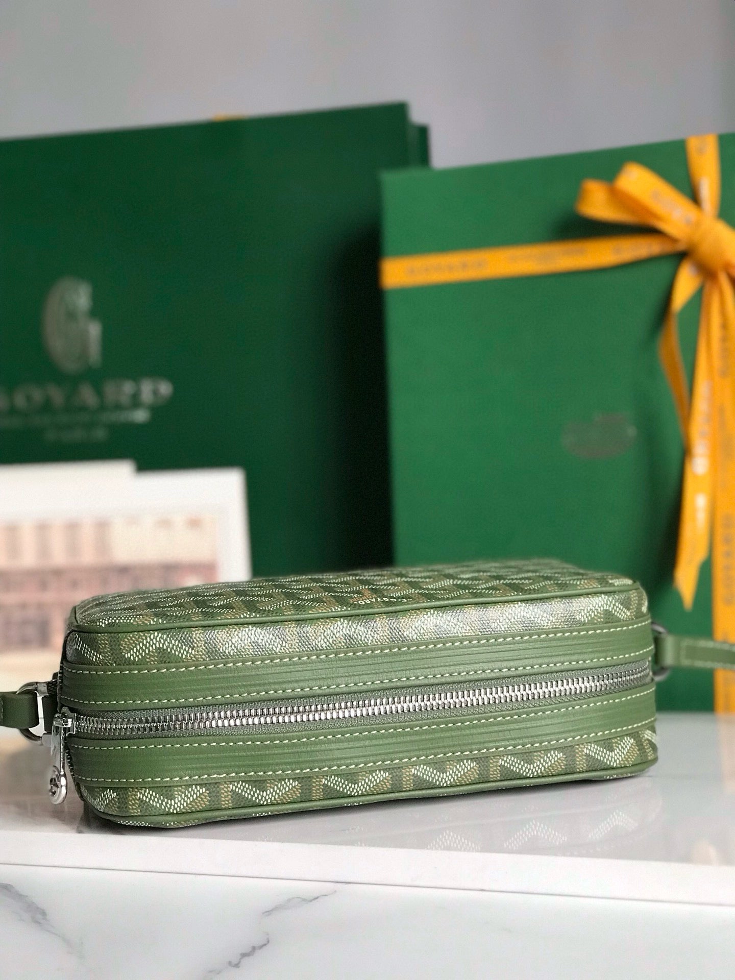 GOYARD CAP-VERT PM BAG
