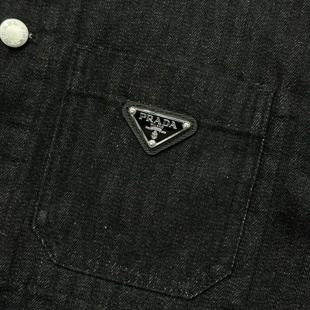 Prada Denim Blouson Jacket