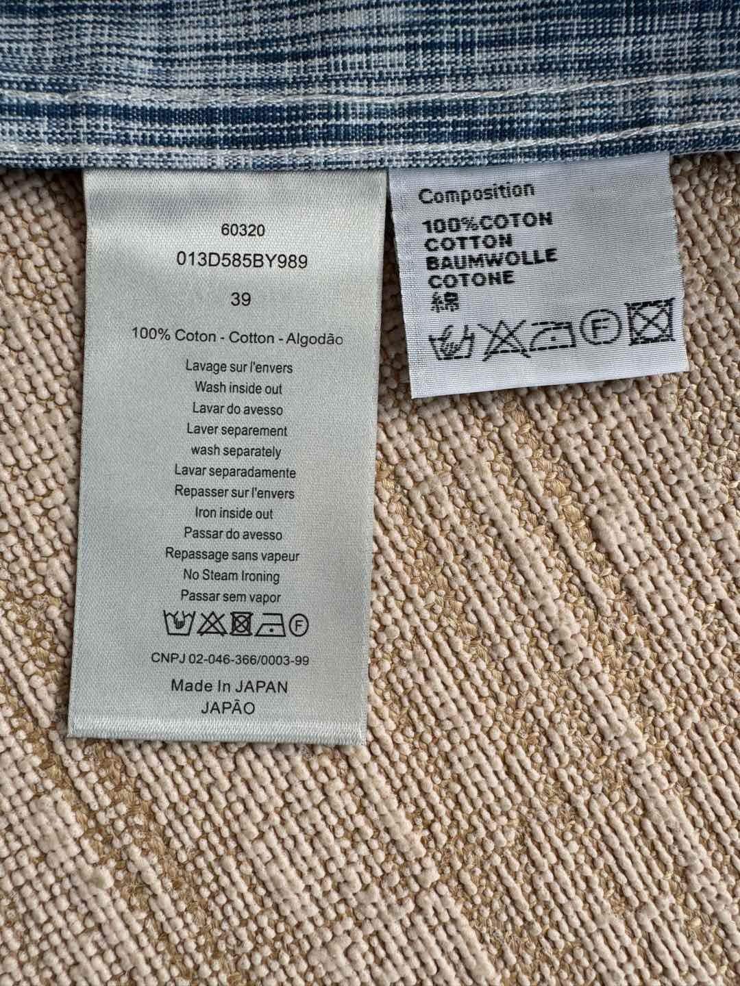 Dior Long Sleeve Shirt