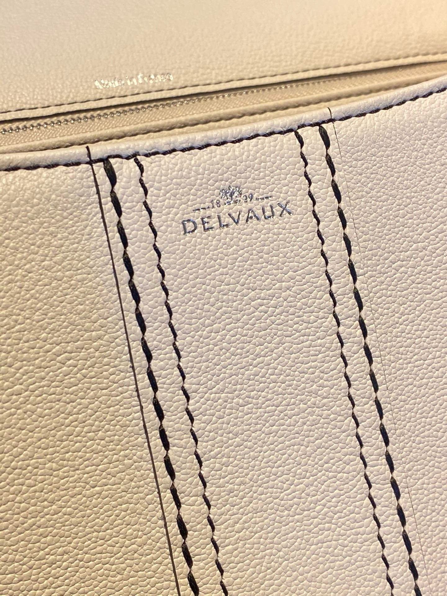 Delvaux Brillant Mini Surpique Handbag
