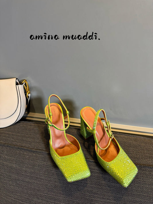 Amina Muaddi Heels