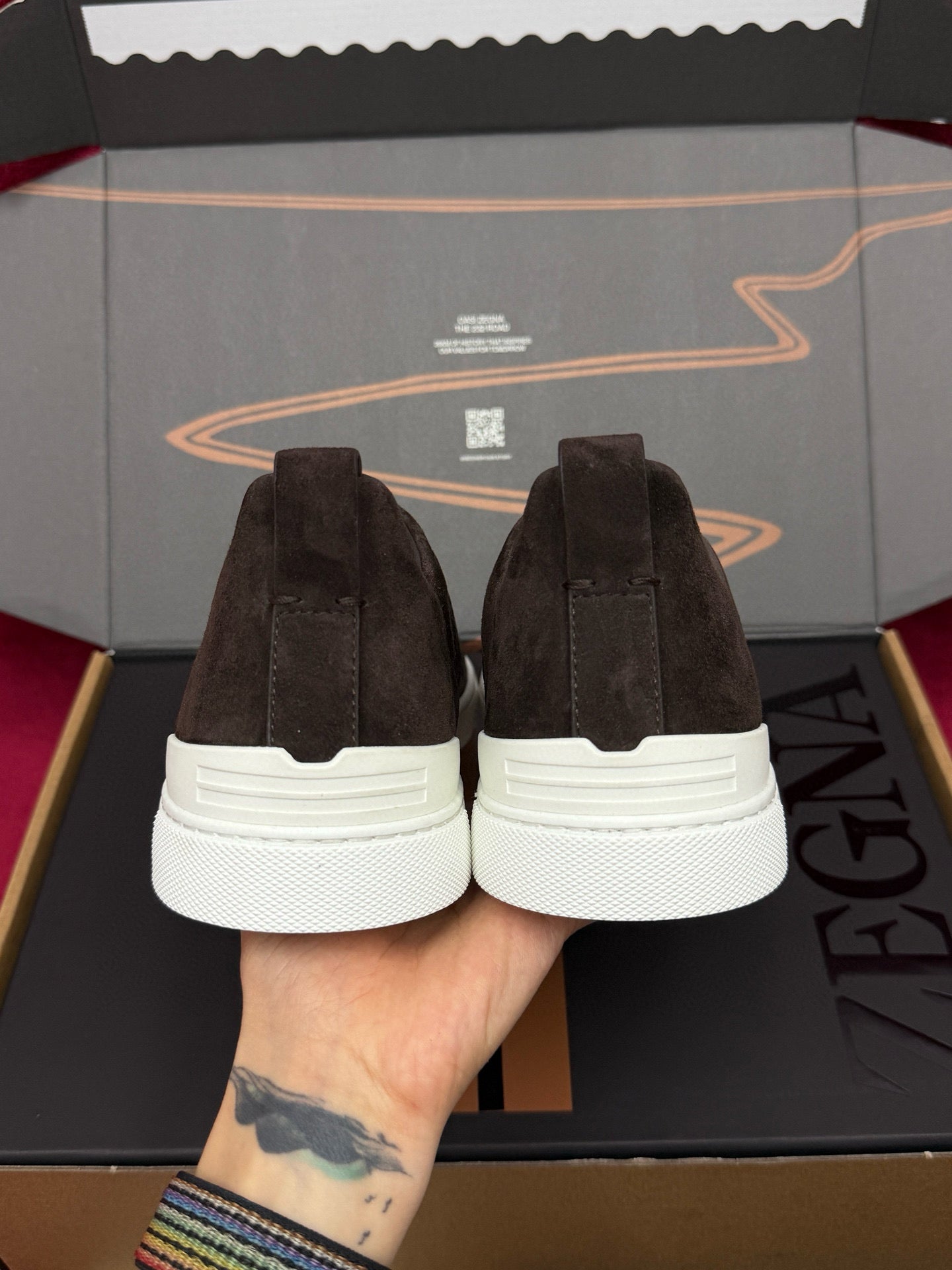 Zegna Alligator Sneakers
