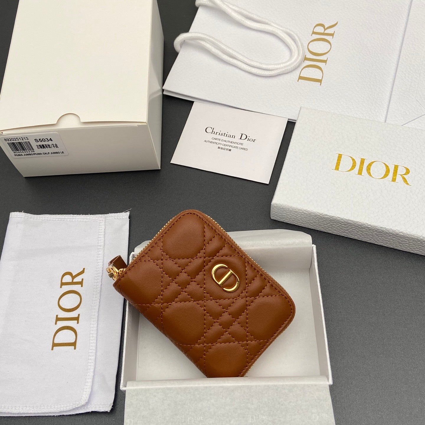 Dior Jolie Glycine Wallet