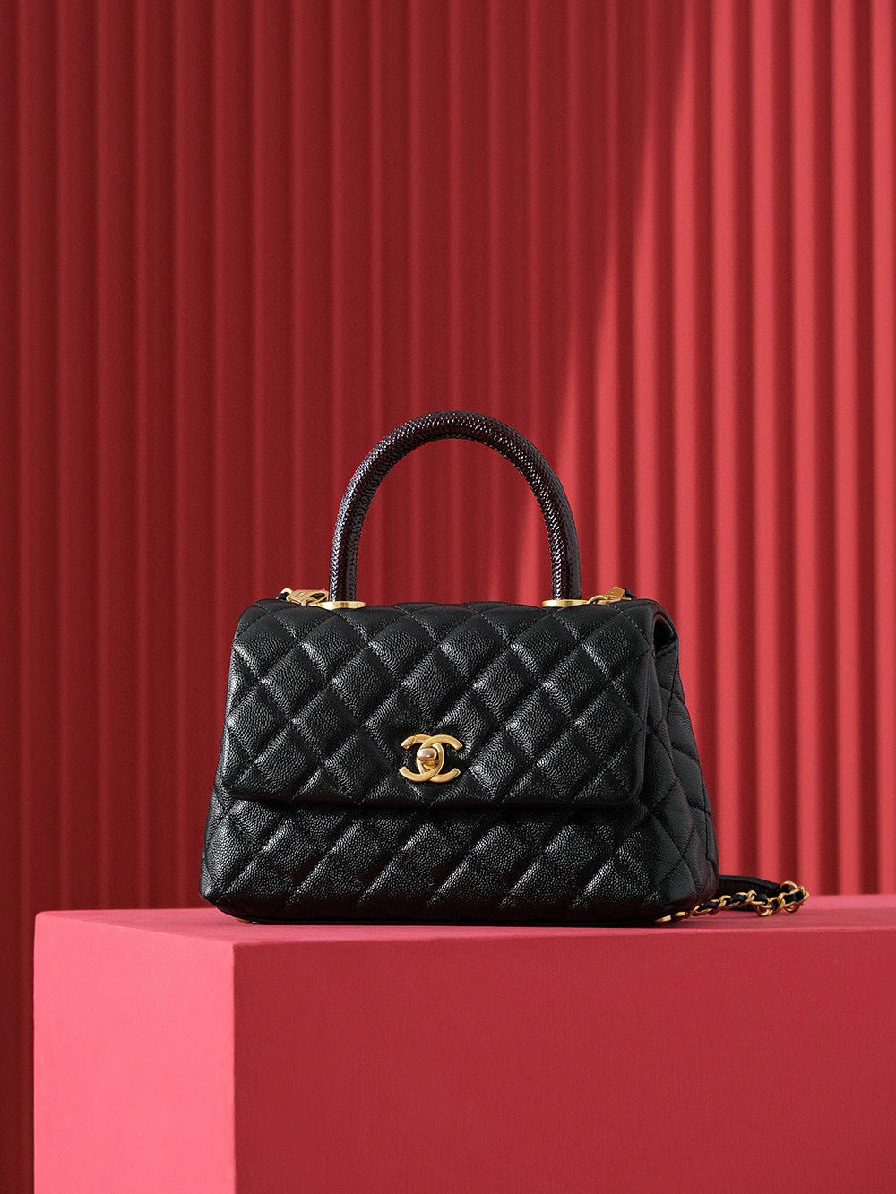 Chanel Coco Handle Bag (14x24x10cm)