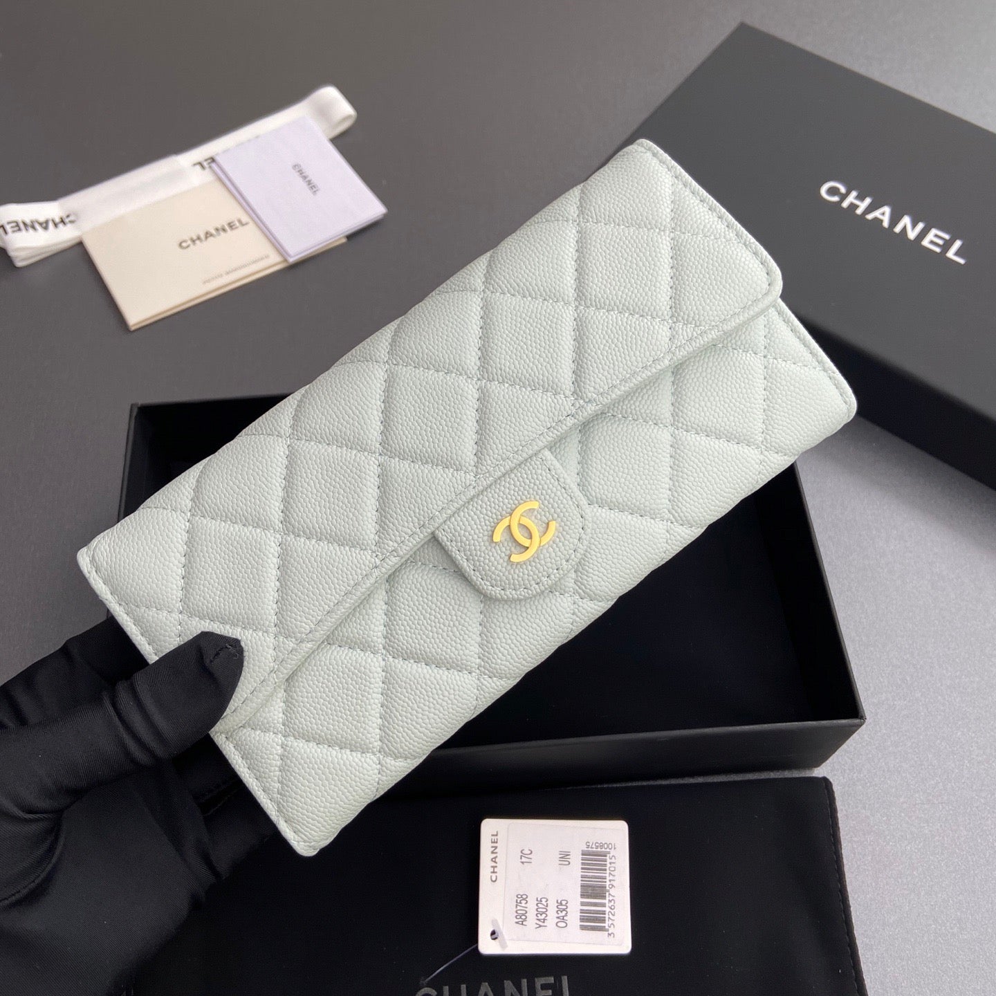 Chanel Long Flap Wallet