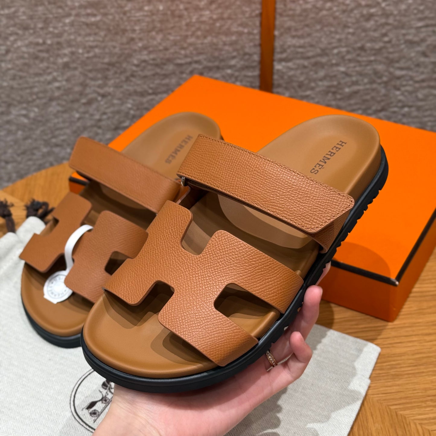 Hermes Chypre Sandals