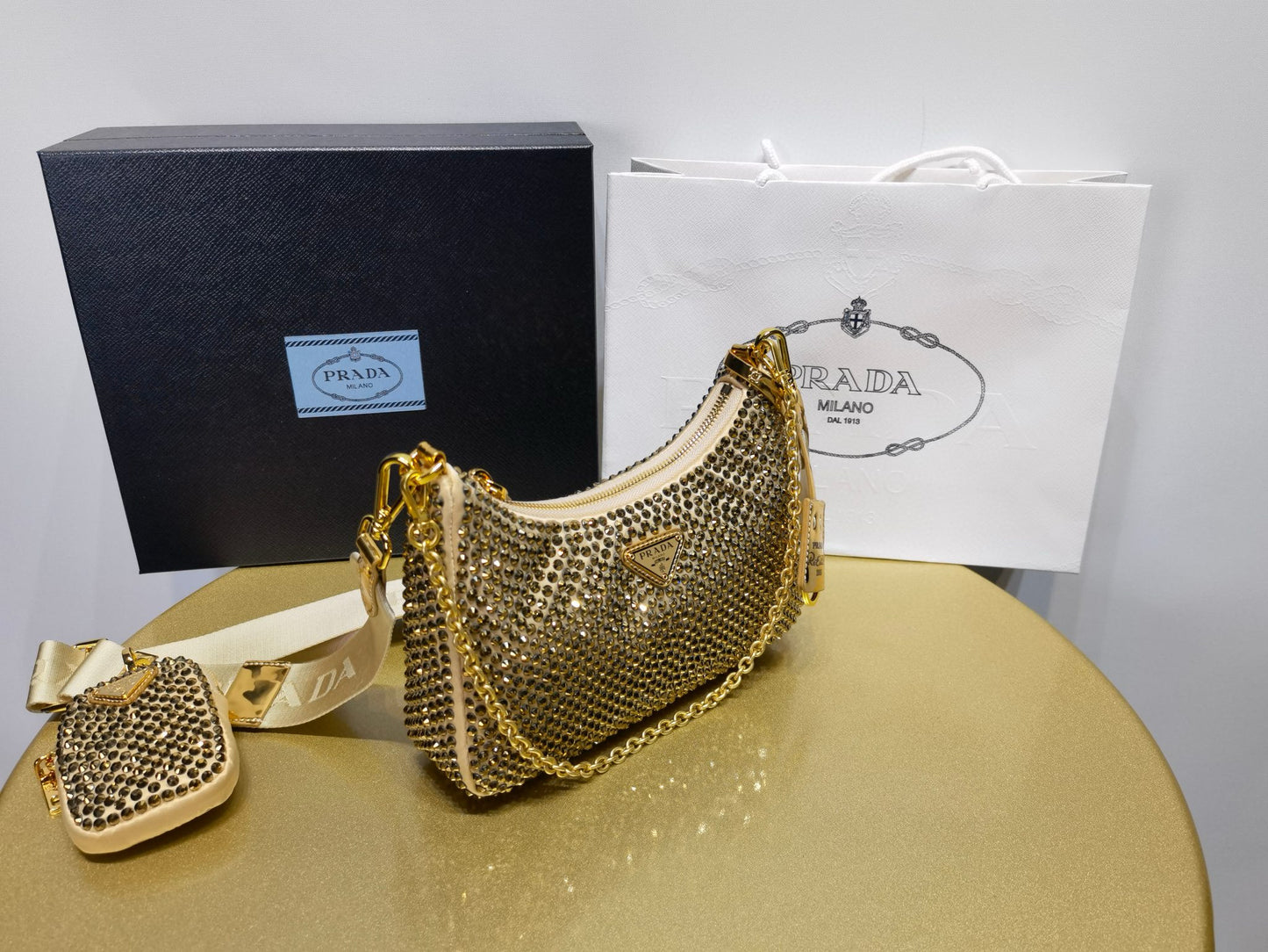 Prada Crystal Bag