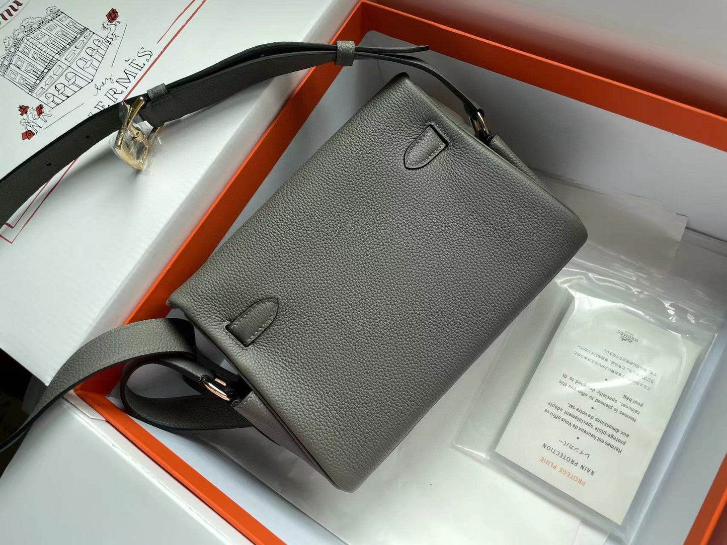 HERMES KELLY MESSENGER 25