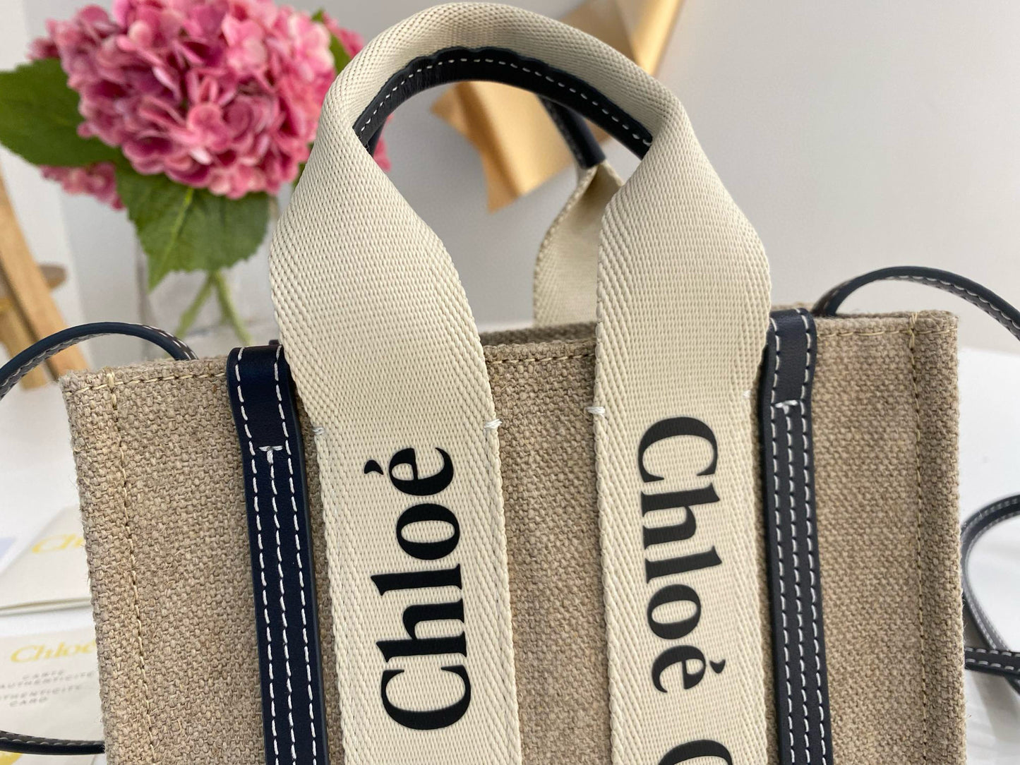 Chloe Woody Tote Bag