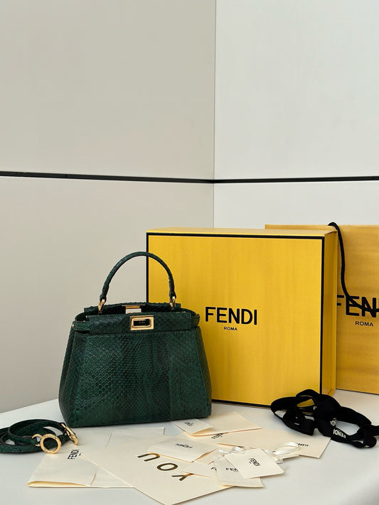 Fendi Peekaboo Bag (Python leather)