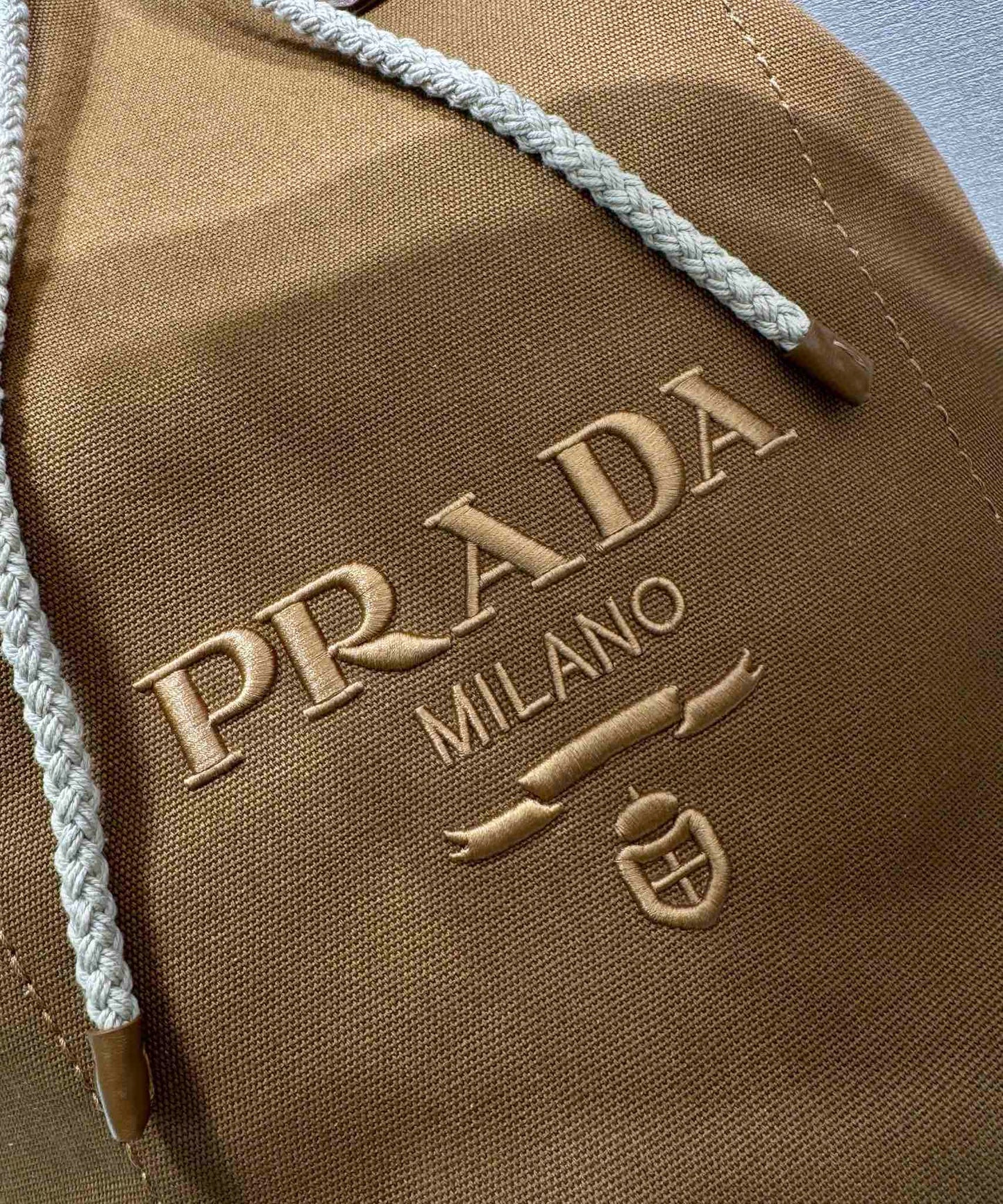 Prada Drawstring Travel Bag