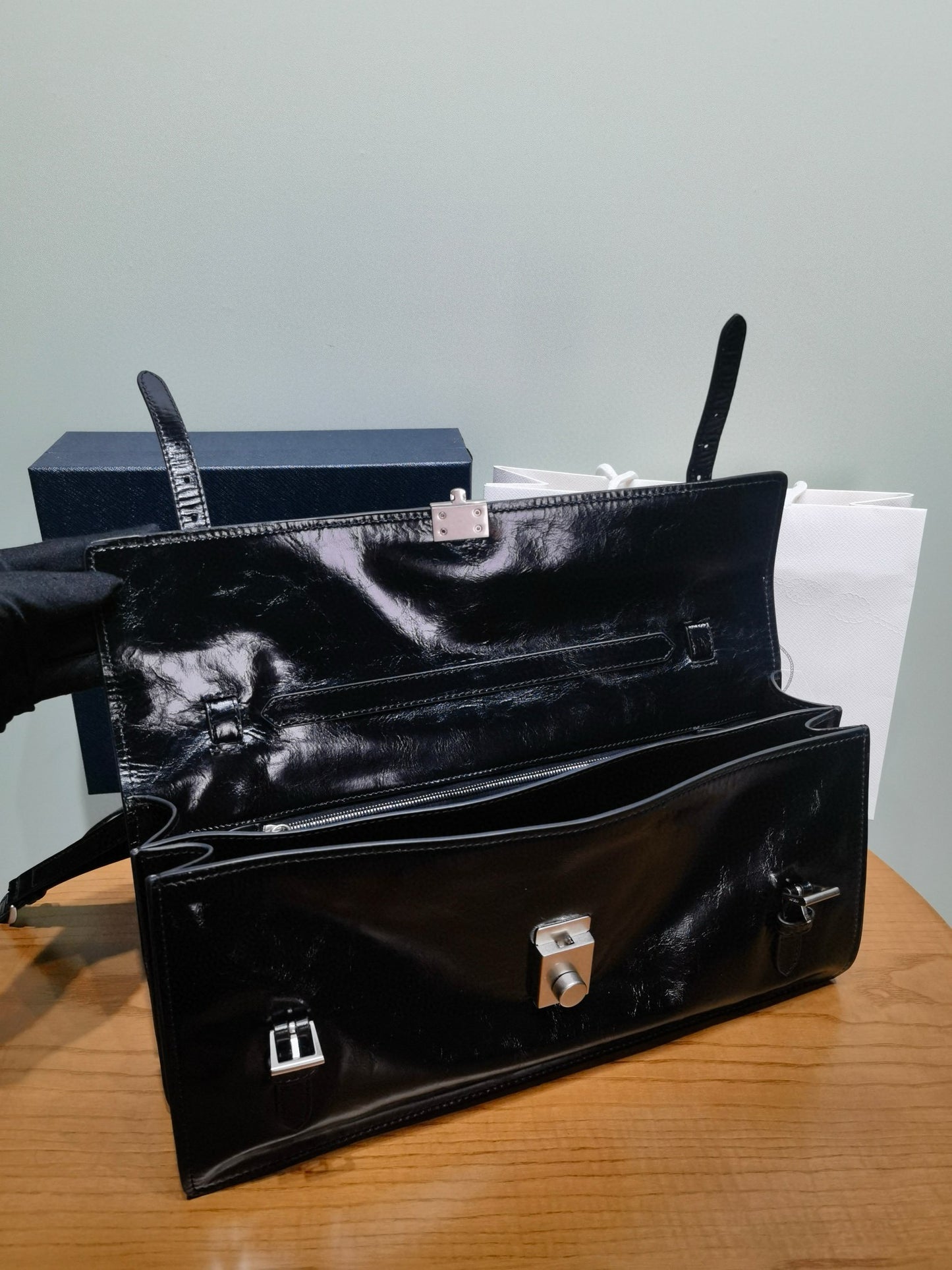 Prada Handbag 32x16.5x10cm