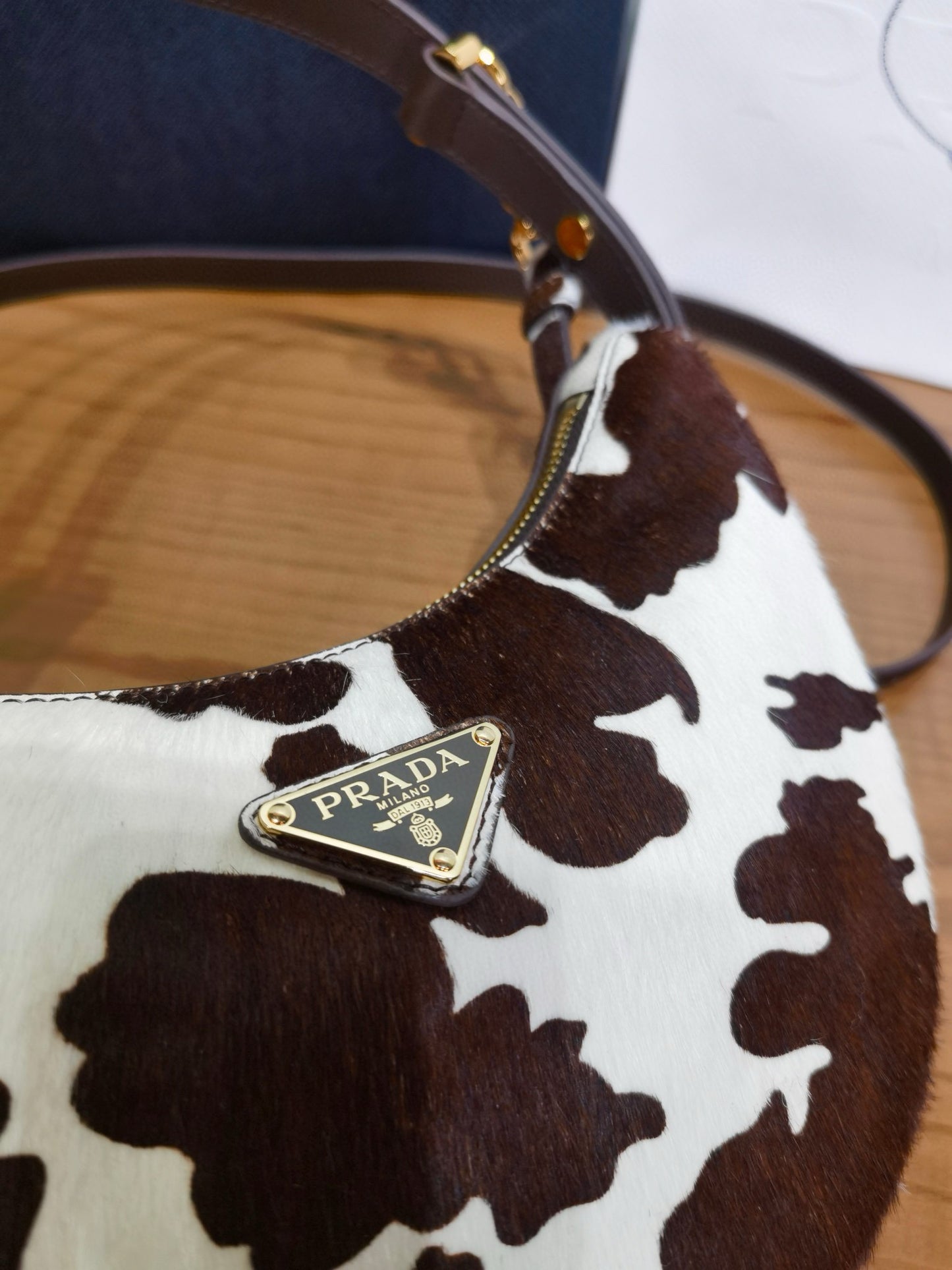 Prada Arque Moon Bag