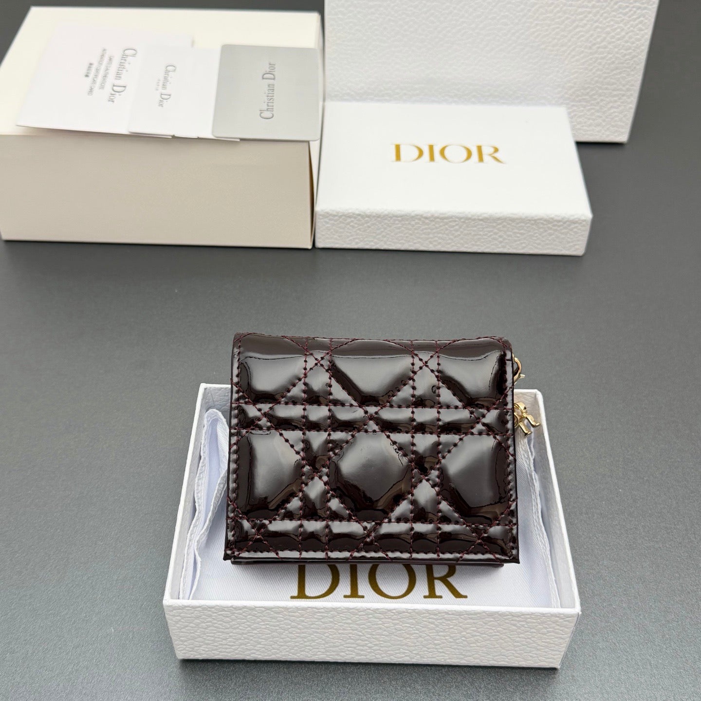 Dior Lady Gardenia Wallet