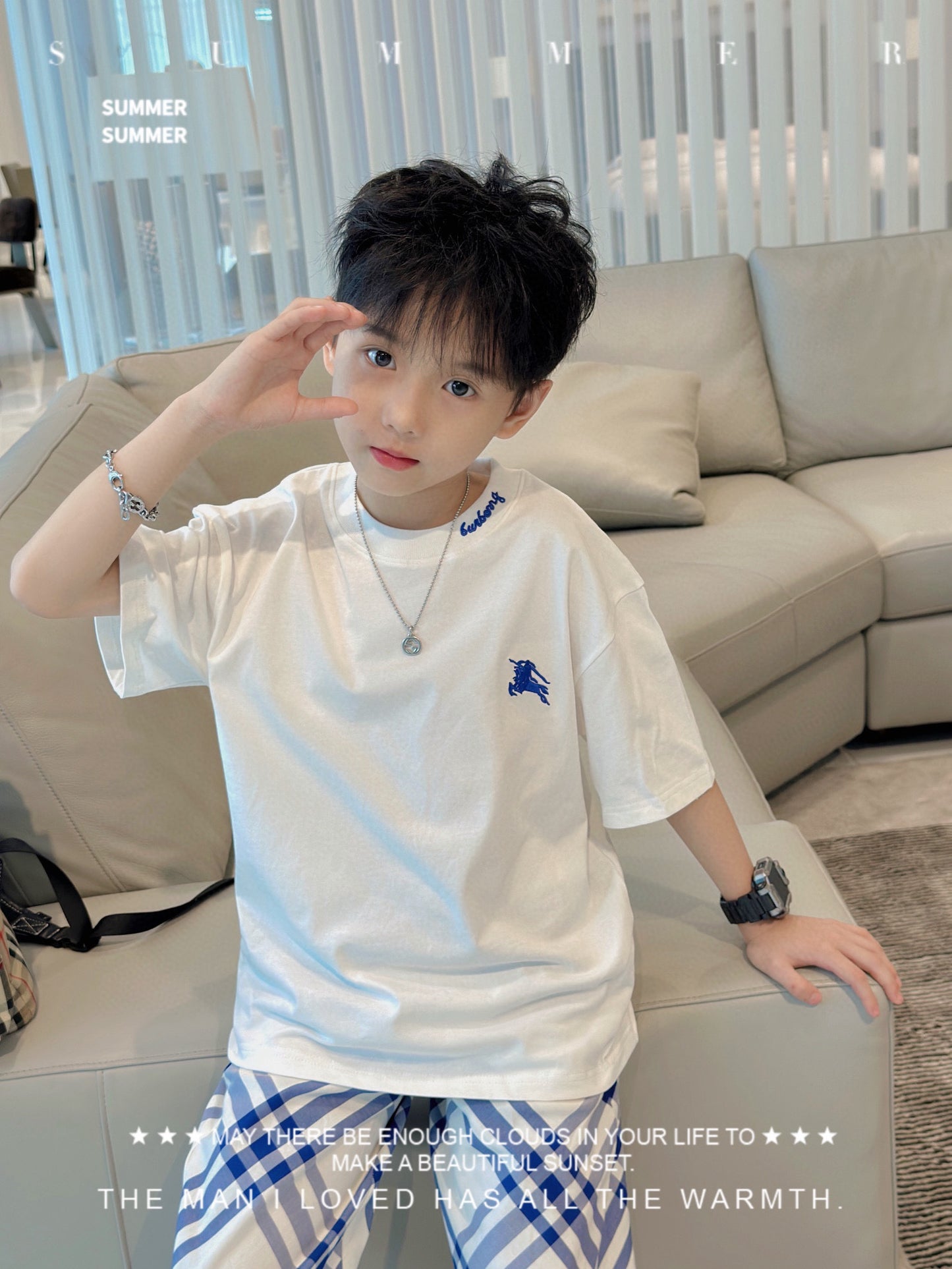 BBR T-shirt/Long Pant Set