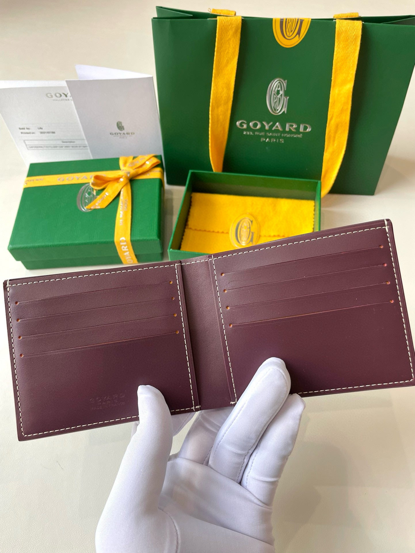 Goyard Victoire Wallet