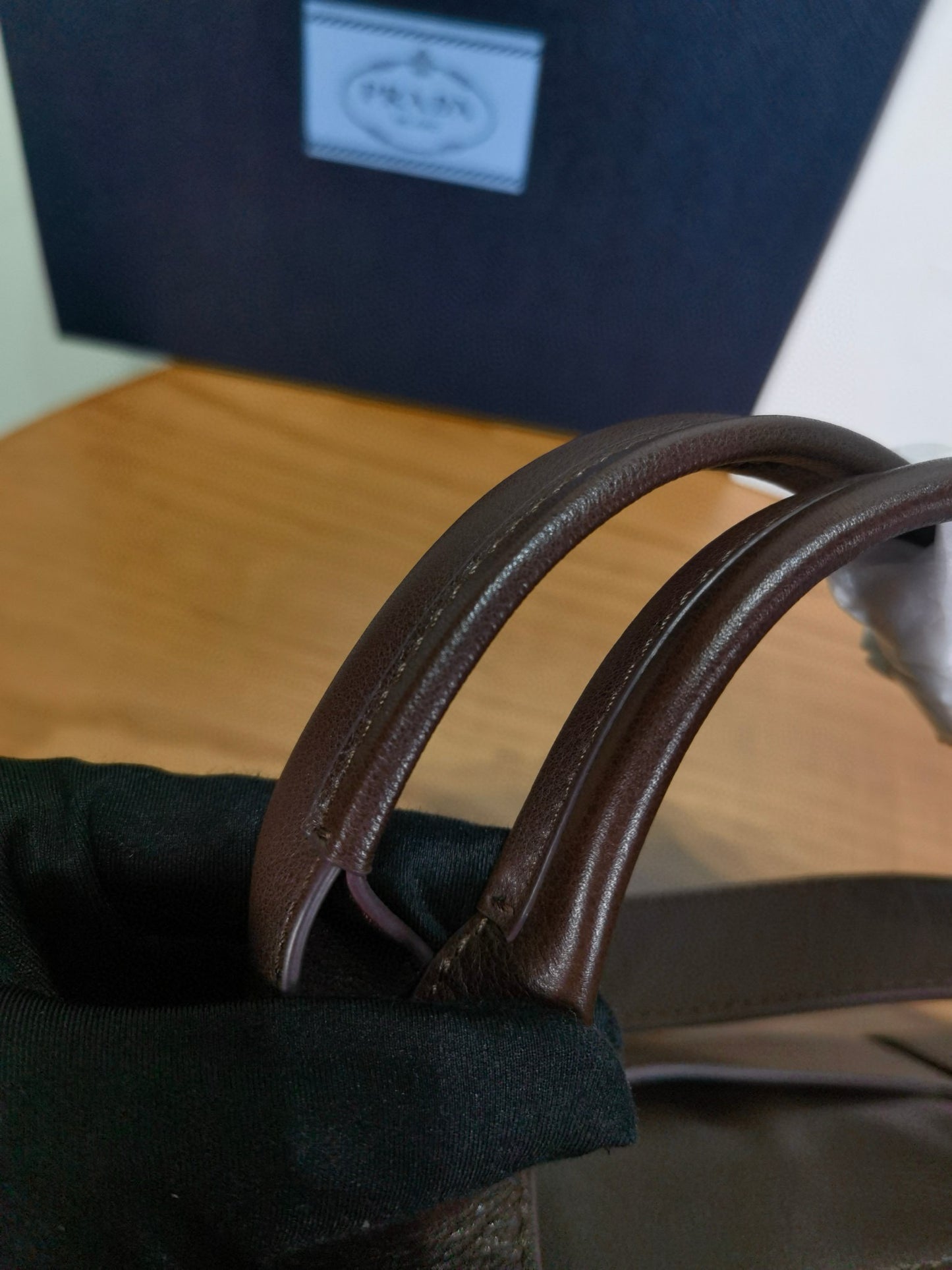 PD Buffalo Leather Cylinder Bag