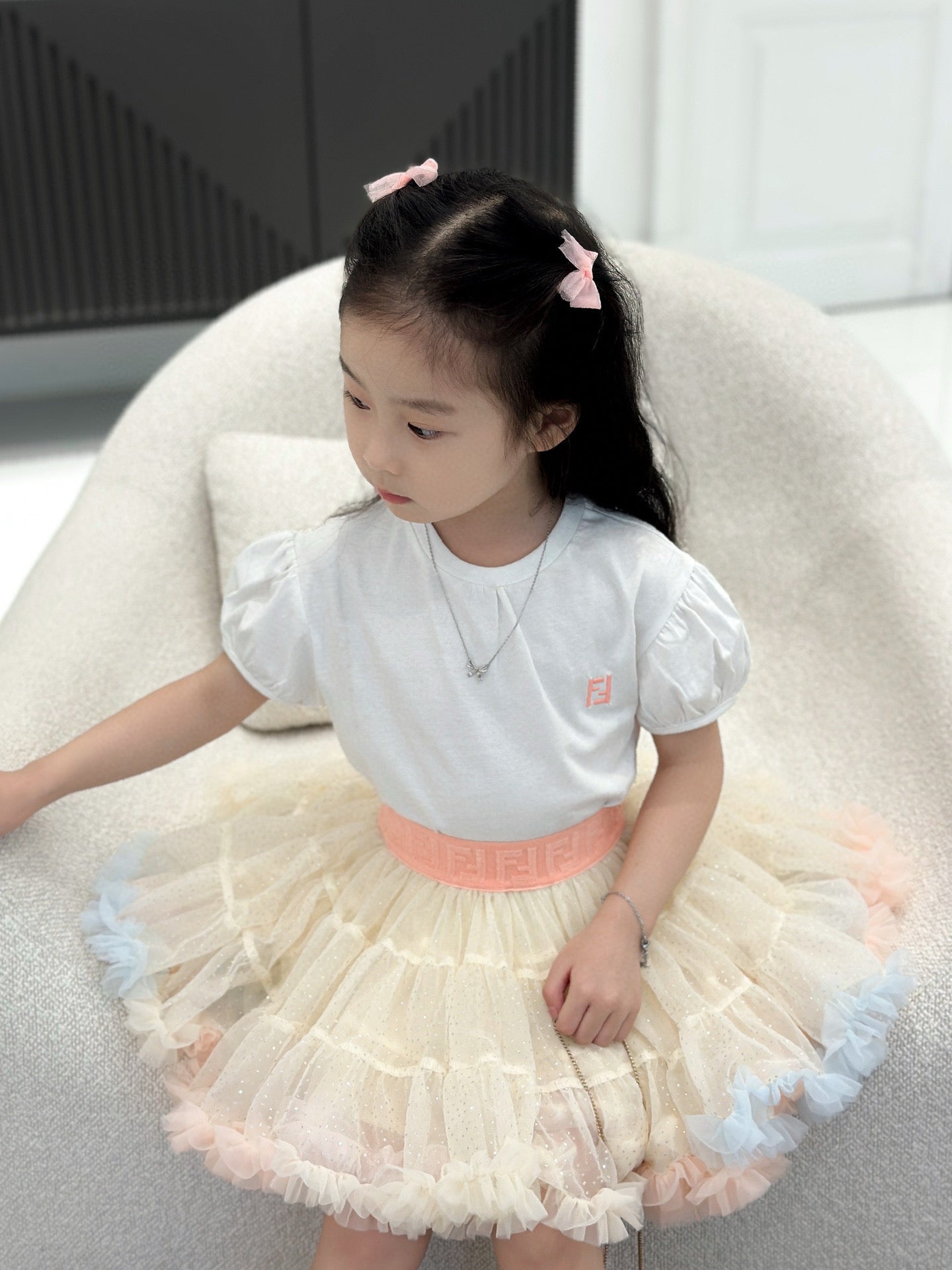 Fendi Shirt/Skirt Set