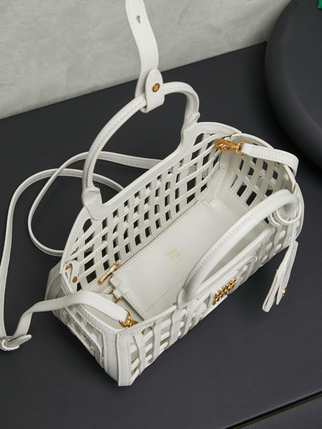 Miu Miu Basket Bag 24x12.5x9cm