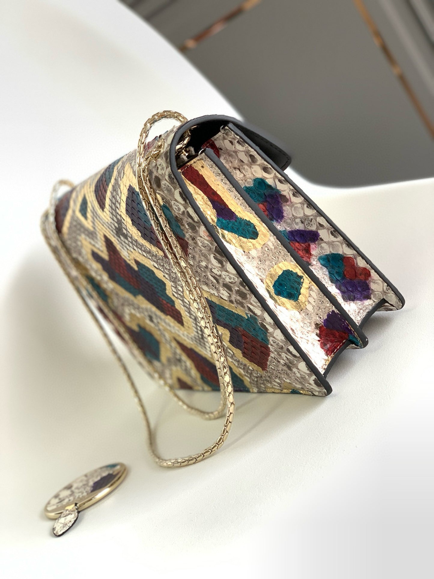 Bvlgari Serpenti Forever Bucket Bag(27CM*7CM*18CM)