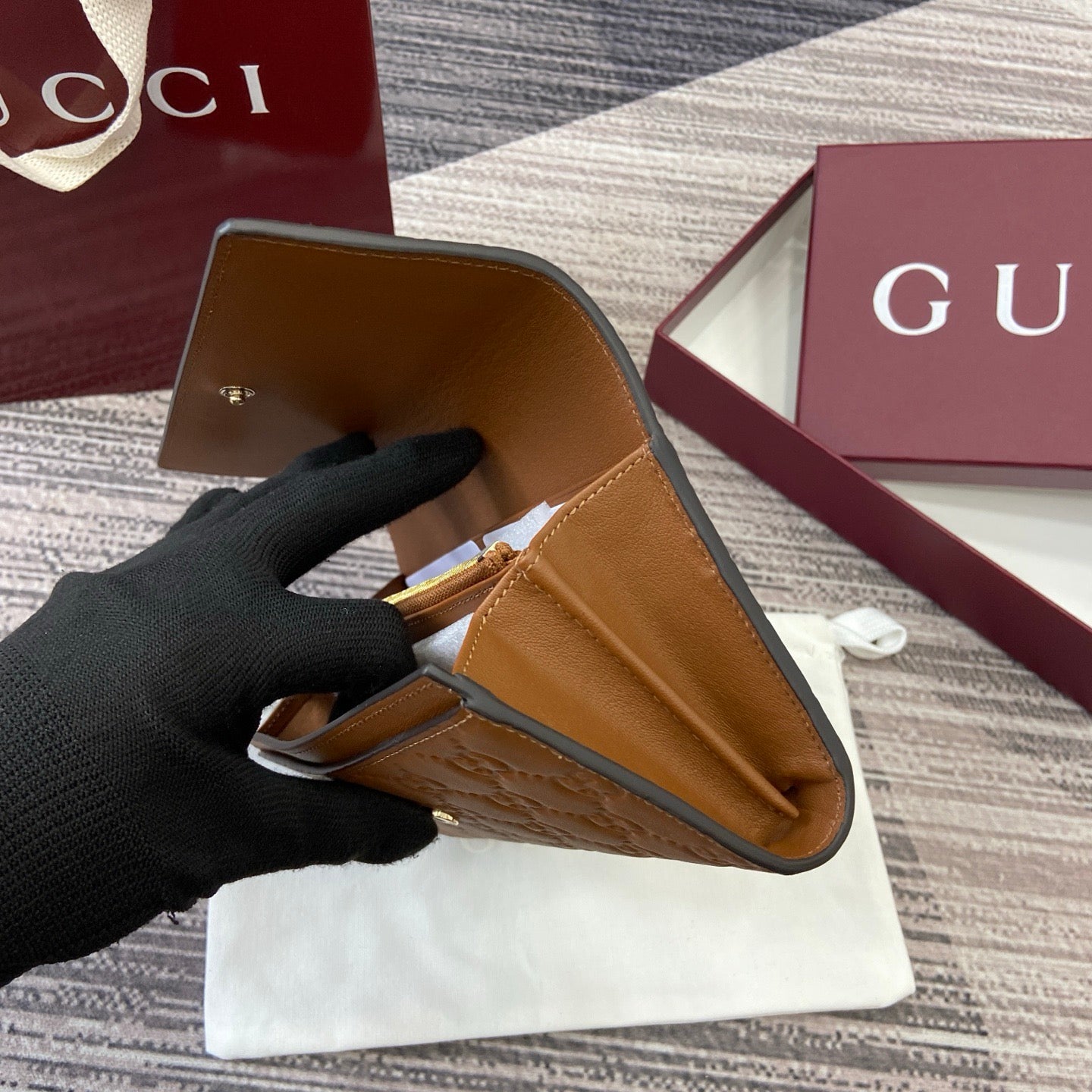 Gucci Long Flap Wallet