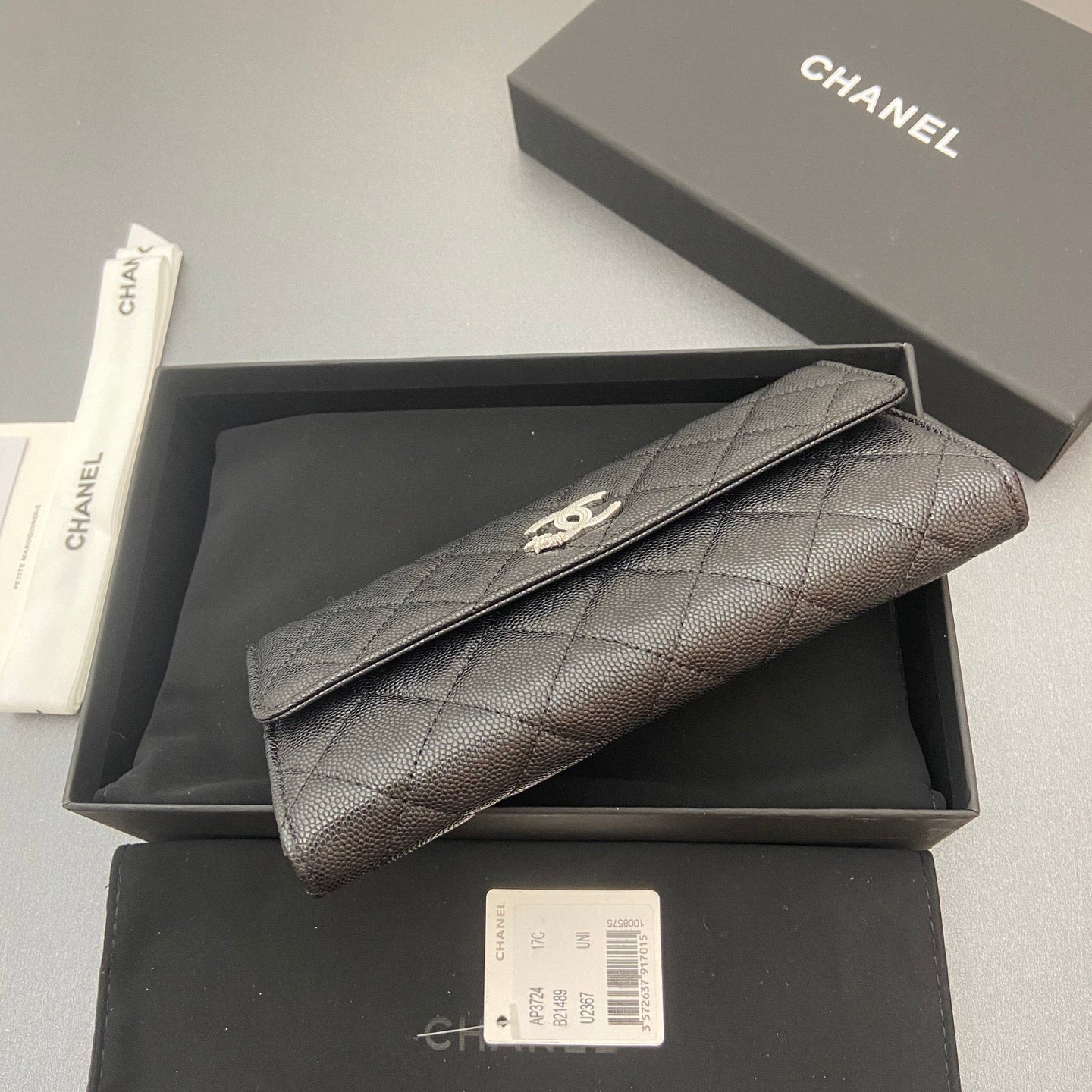 Chanel Long Flap Wallet