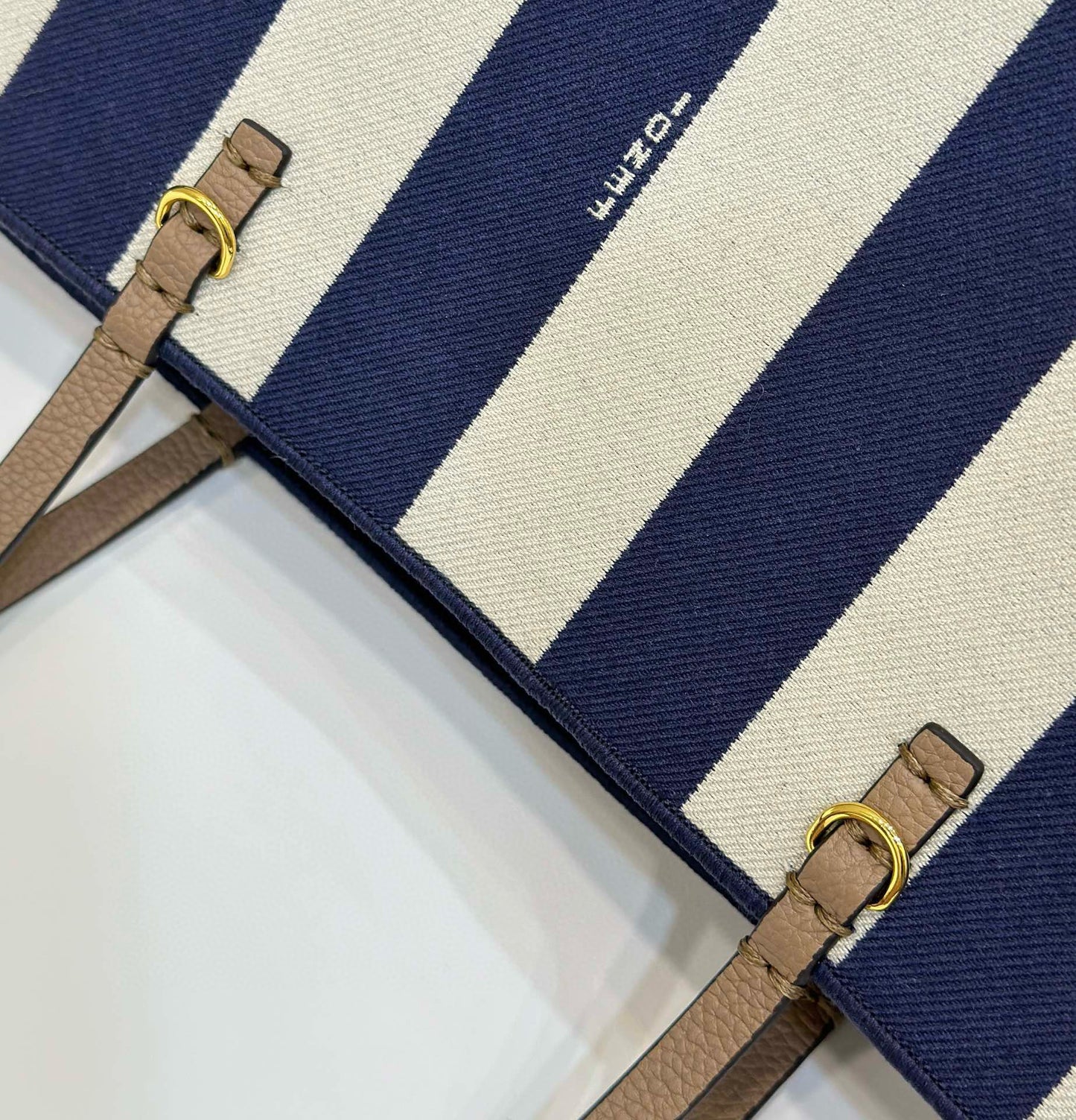 Fendi Pequin Roll Tote Bag (Medium)