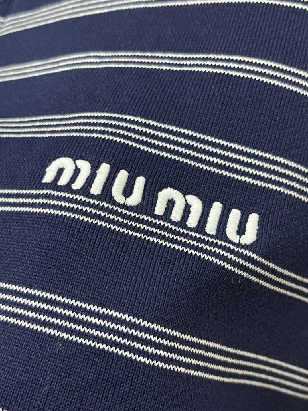 Miu Miu Long Sleeve Polo