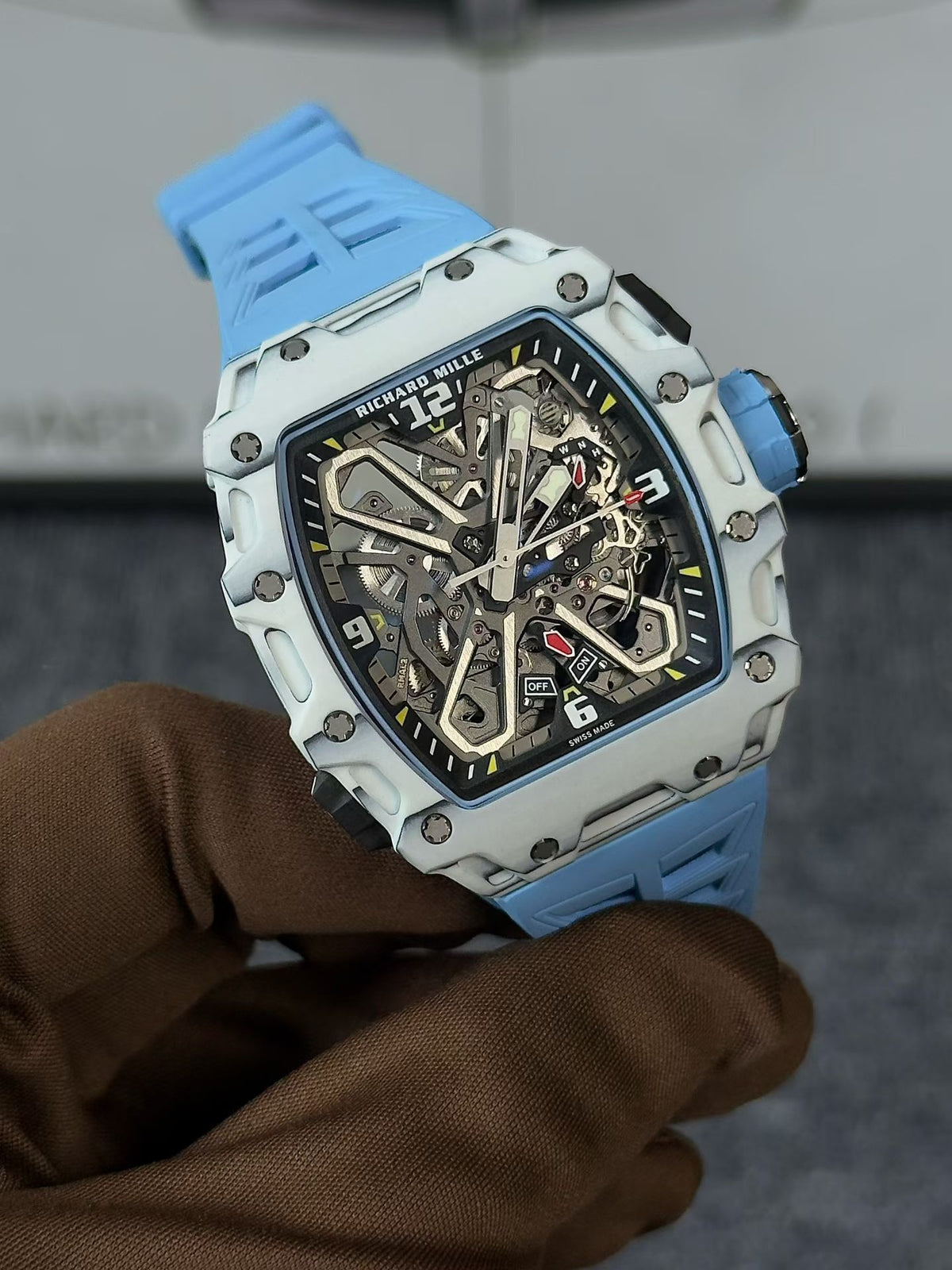 RM35-03 Rafa Nadal White Quartz TPT