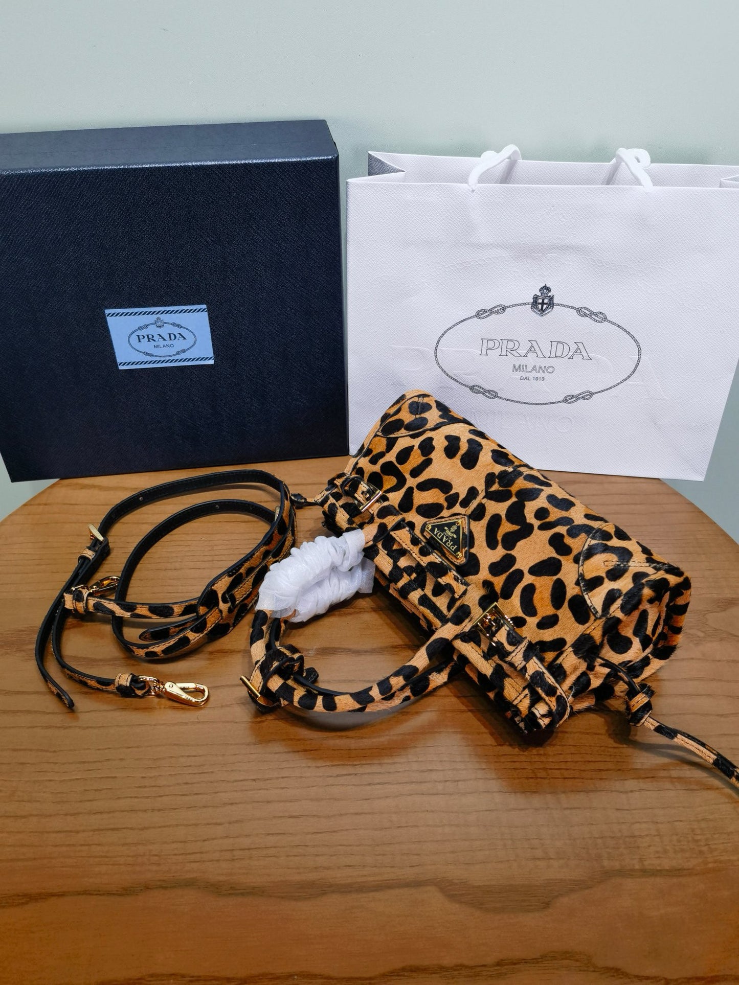 Prada Bonnie Handbag Mini