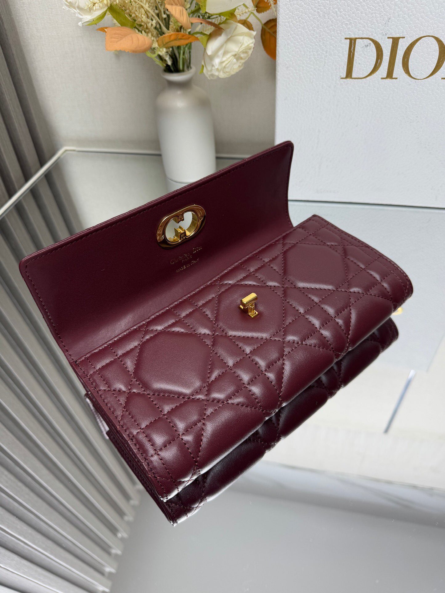Dior Top Handle Wallet