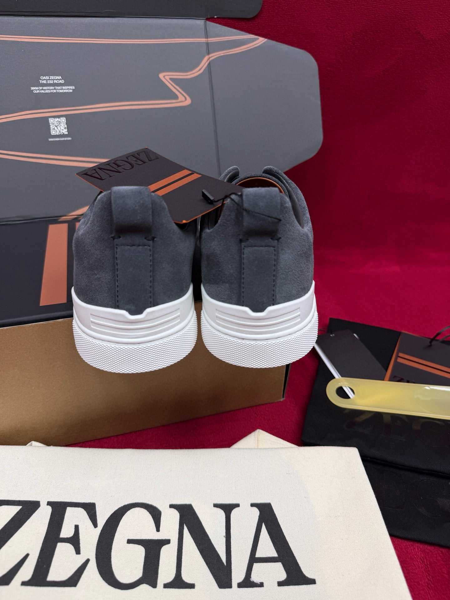 Zegna Suede Sneakers