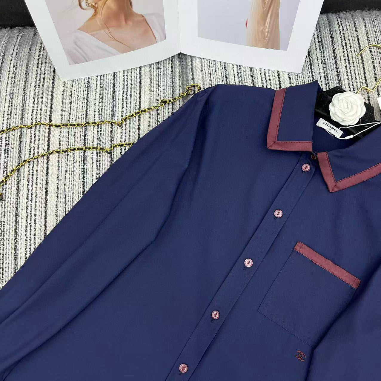 Chanel Long Sleeve Shirts