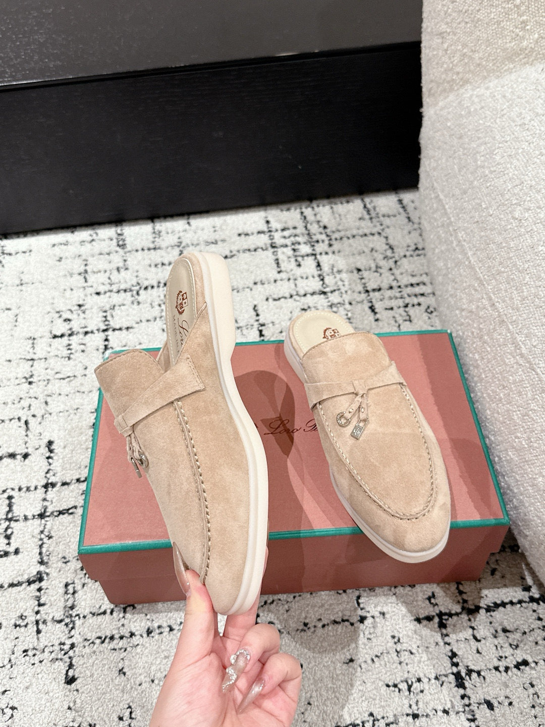 Loro Piana Sabot Loafers