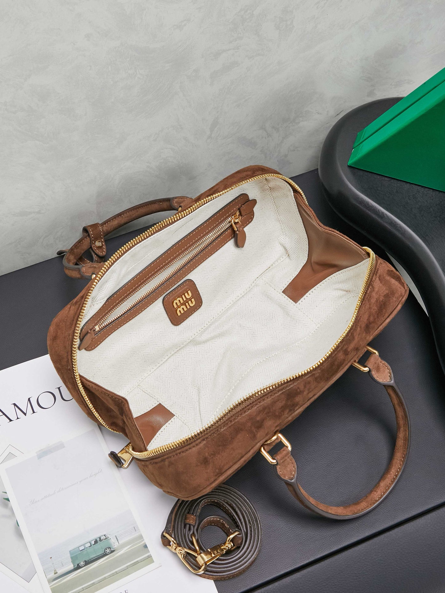 Miu Miu Bowling Bag 27x12x9cm