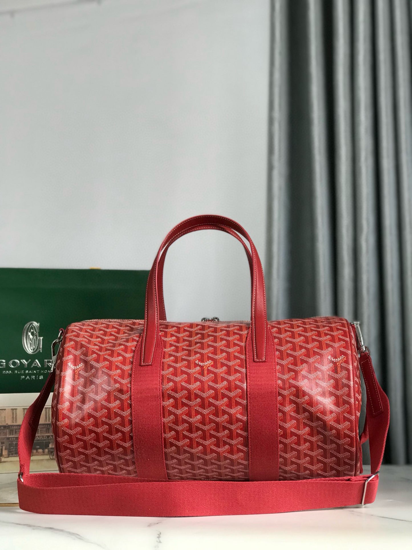 Goyard Barrel 40 Duffle Bag