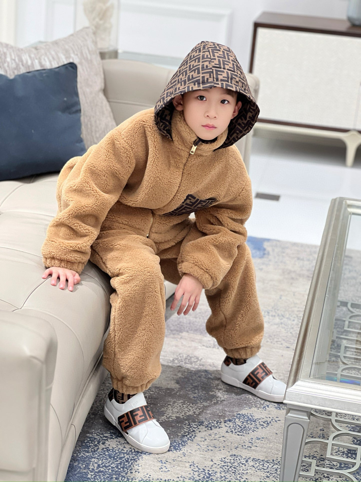 Fendi Jacket/Long Pant Set