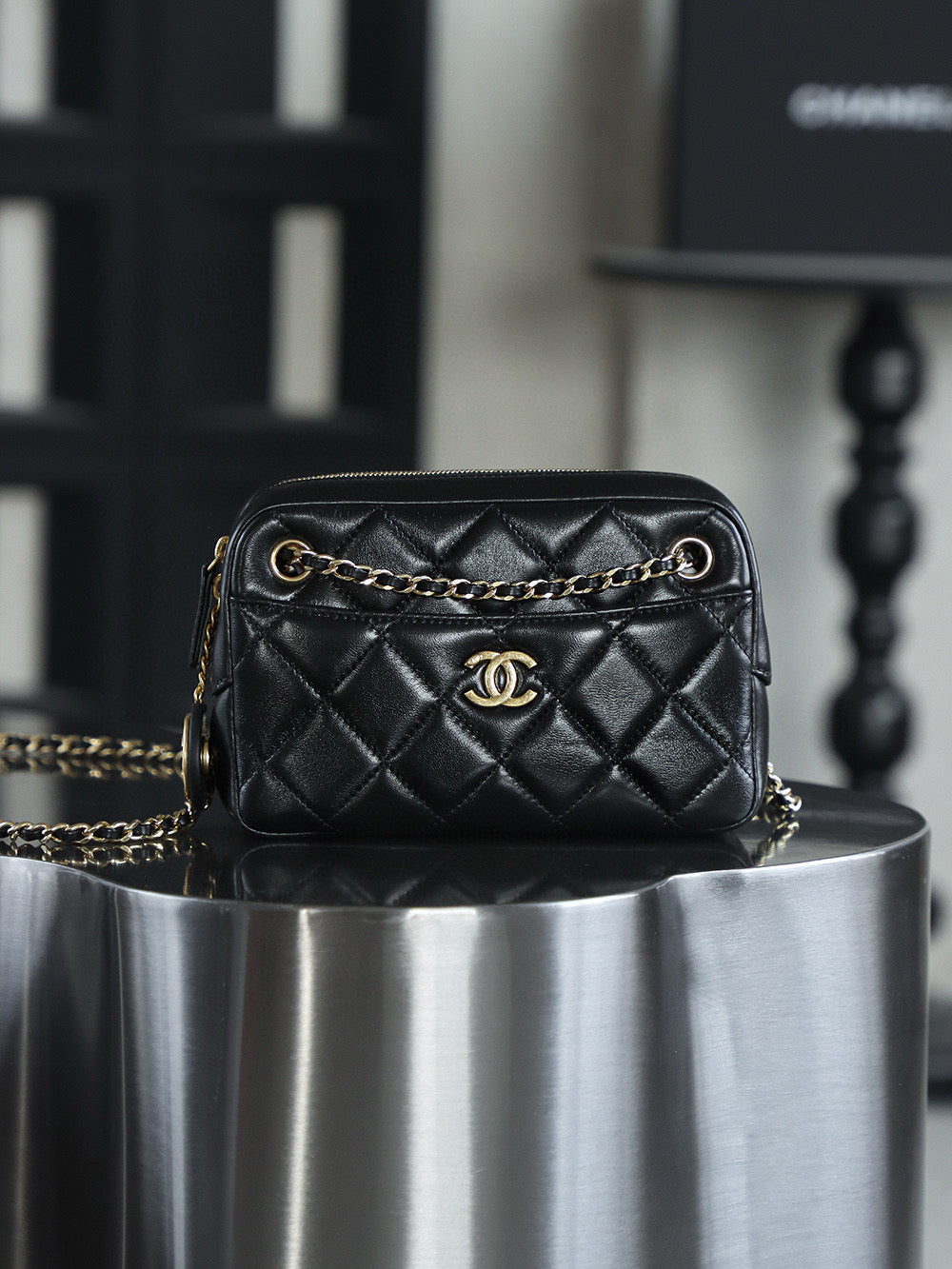 Chanel 24K Camera Bag (small)