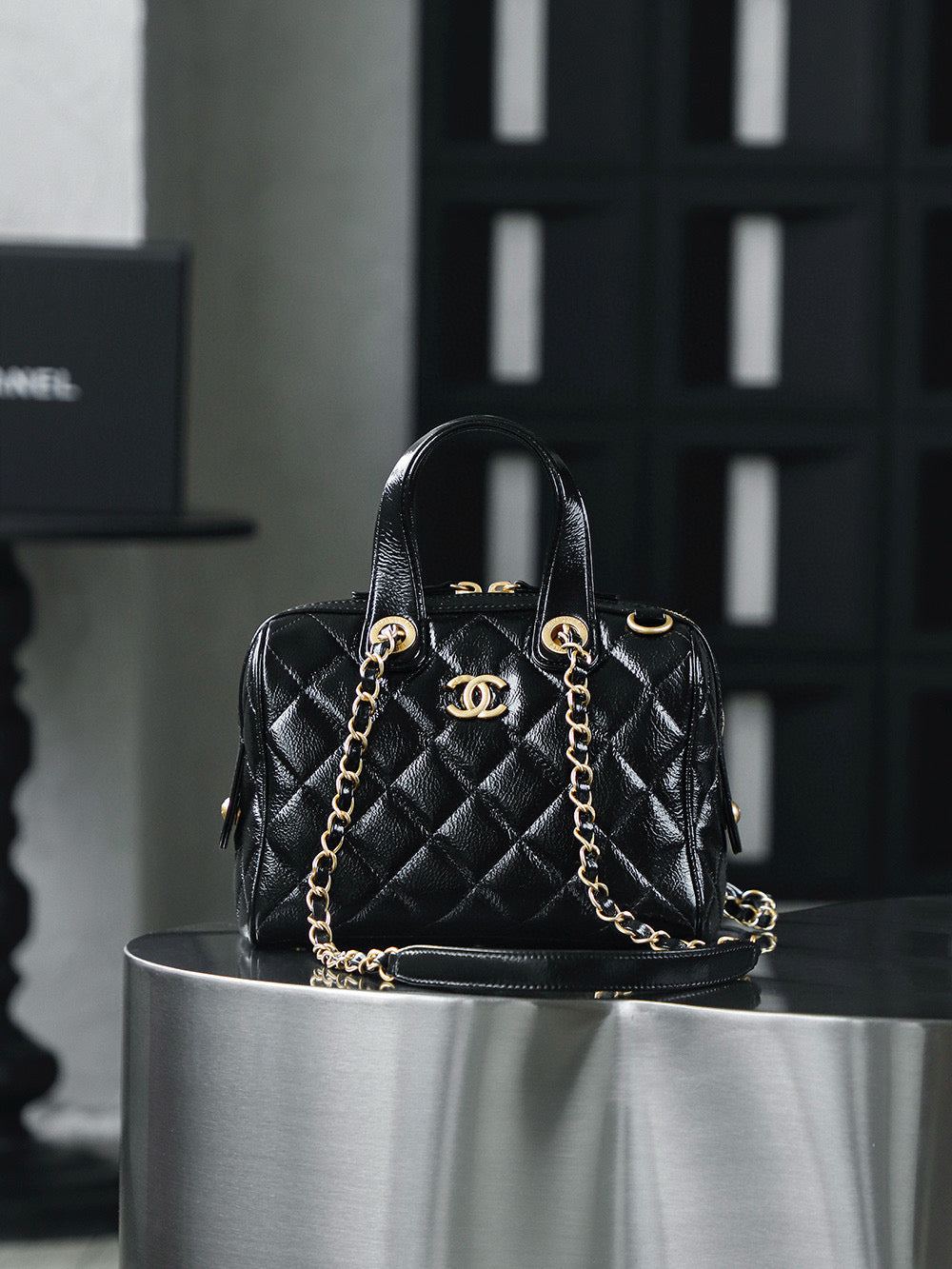 Chanel 25A Bowling Bag (small)