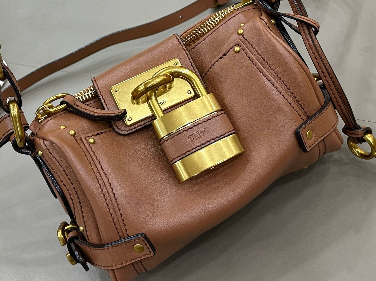 Chloe Paddington Bag(22CM*15CM*10CM)