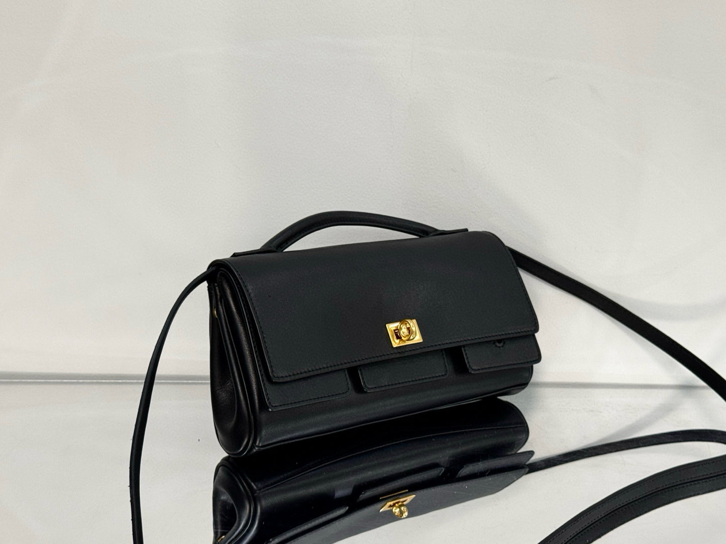 BLCG BelAir Leather Shoulder Bag(26.9x13.9x5.3cm)