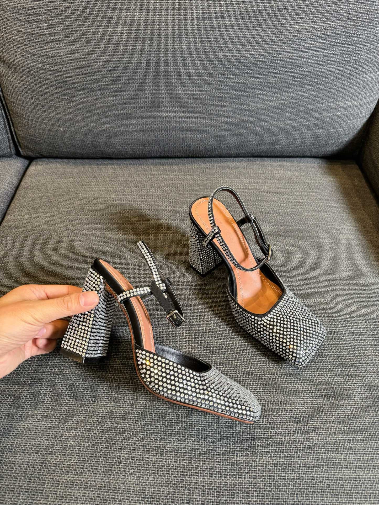 Amina Muaddi Heels