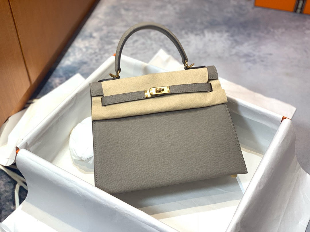 Hermes Kelly 25cm, M8, Epsom