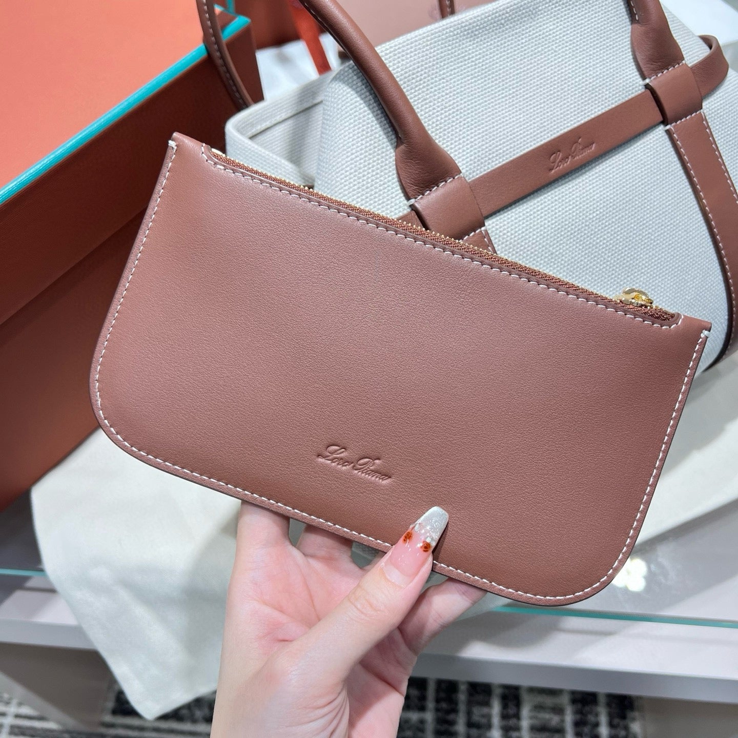 Loro Piana Ghiera Handbag Mini