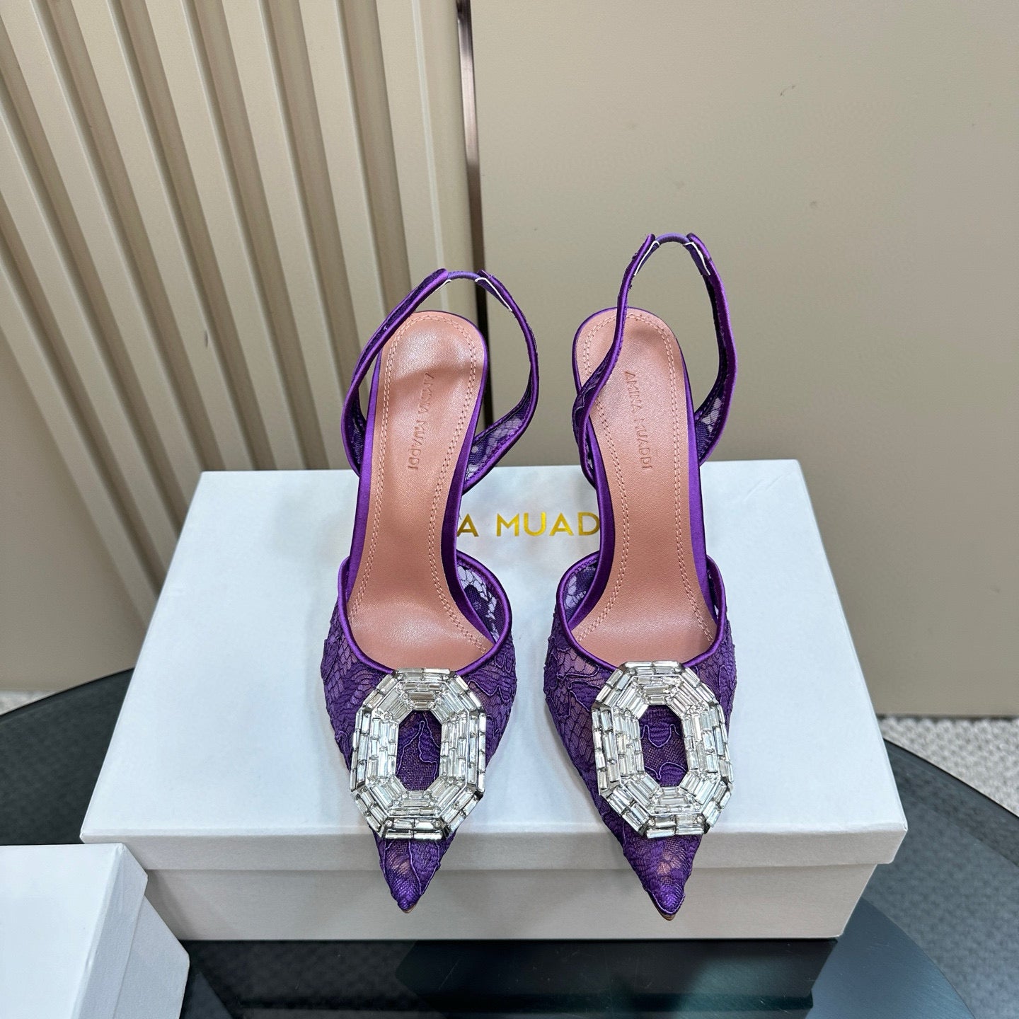 Amina Muaddi Heels