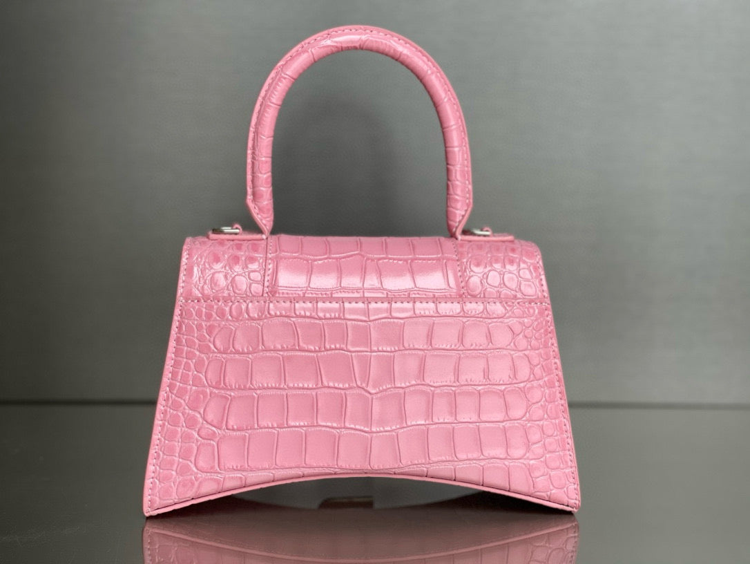 BLCG Hourglass Crocodile Top-handle Handbag
(23x10x24cm)